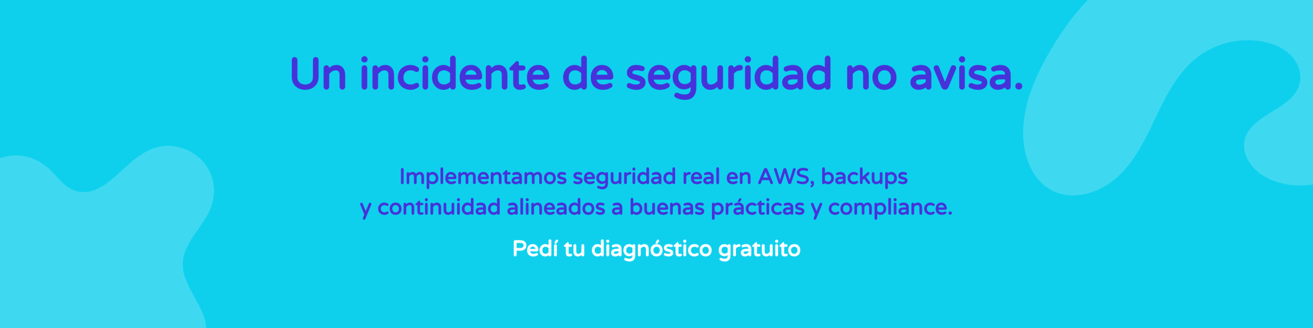 Seguridad en AWS con backups y planes de continuidad para proteger sistemas críticos en la nube.